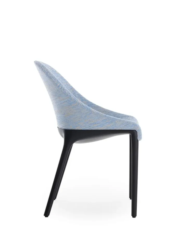 ELEGANZA ELA STRUTTURA NERA – SEDUTA AZZURRA - immagine 3