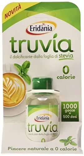 Eridania Truvia Dolcificante dalla Foglia di Stevia – 50 ml