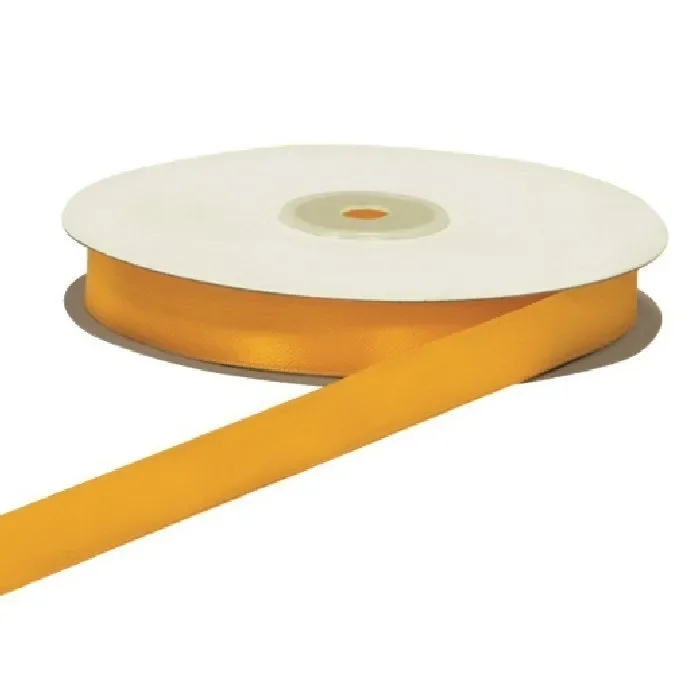 ETM Nastro Doppio Raso 40 Mm 50 Mt Giallo Arancio Vendita calda
