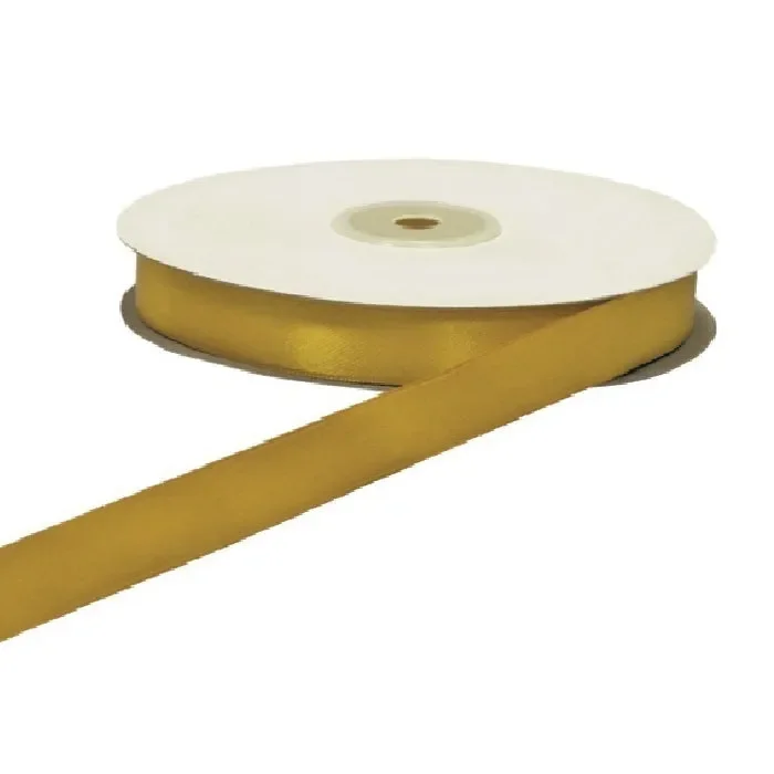 ETM Nastro Doppio Raso 40 Mm 50 Mt Oro