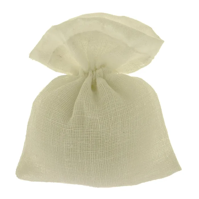 ETM Sacchetto Portaconfetti Adoré Bag 10 x 12 Cm Bianco 12 Pz