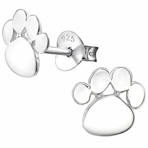EYS JEWELRY Orecchini da donna a forma di zampa in argento sterling Argento