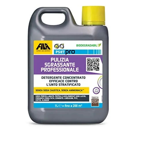 FILA Surface Care Solutions PS87 Sgrassatore e Decerante per la Pulizia…