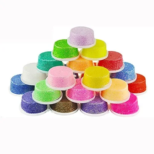 Fluffy Floam Slime Clay, Swallowzy 24 Colors Snow Mud Kit… - immagine 3