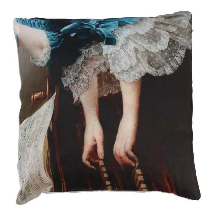 Fodera per Cuscino Decorativo Quadrato 40×40 cm in Tessuto Multicolor Fornitura