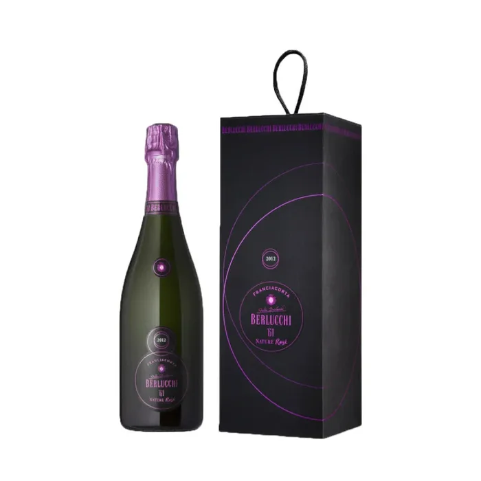 Franciacorta DOCG ’61 Nature Rose’ 2017 in confezione – Berlucchi