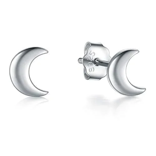 Gold Gala Piccoli Orecchini in Argento 925 Rodiato Ragazza Donna Minimal