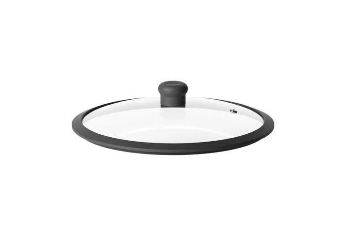 GUZZINI Coperchio in Vetro Curvo D 28 Cm Cook&Color Nero