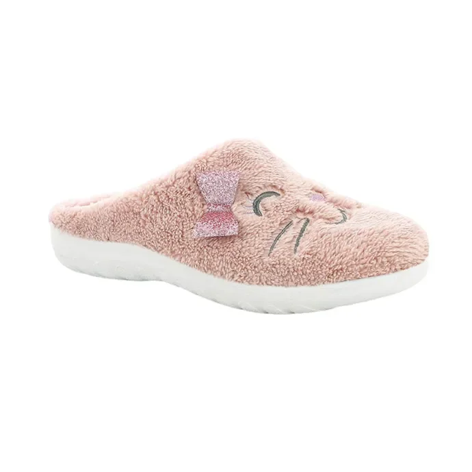 INBLU PANTOFOLE GATTO E FIOCCO GLITTERATO INBLU ET28 - immagine 3