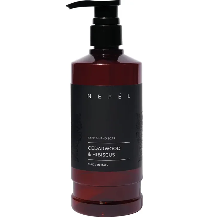 Interchem Italia Nefel Sapone Cedarwood Hibiscus Face & Hand 480 Ml