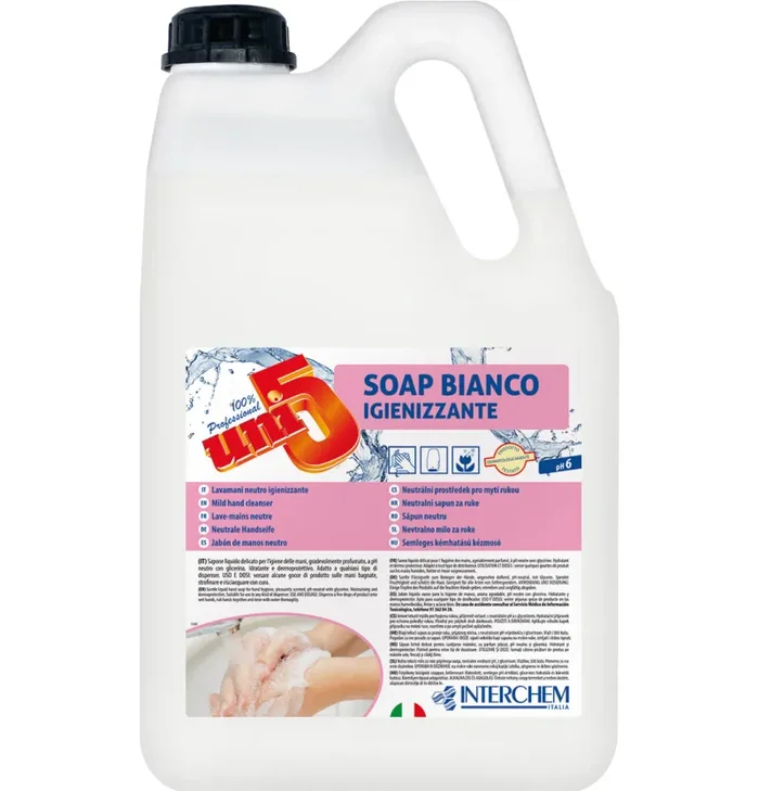 Interchem Italia Uni5 Sapone Neutro Igienizzante 5 Kg