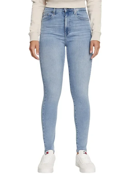 Jeans donna Tommy Jeans Sylvia art DW0DW19268 Skinny Fit