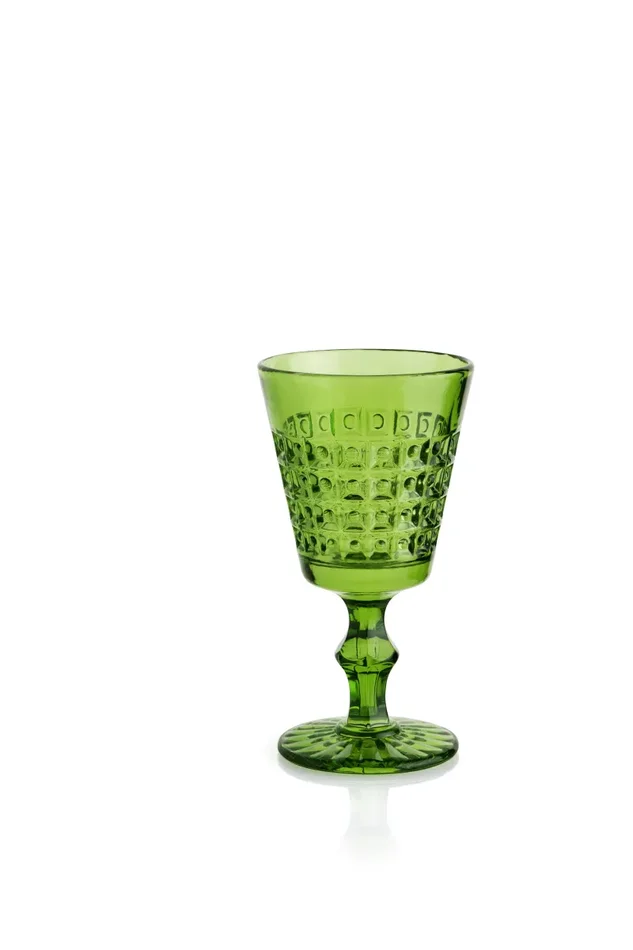 Kaleidos Windsor Calice 240 Ml Verde 6 Pz