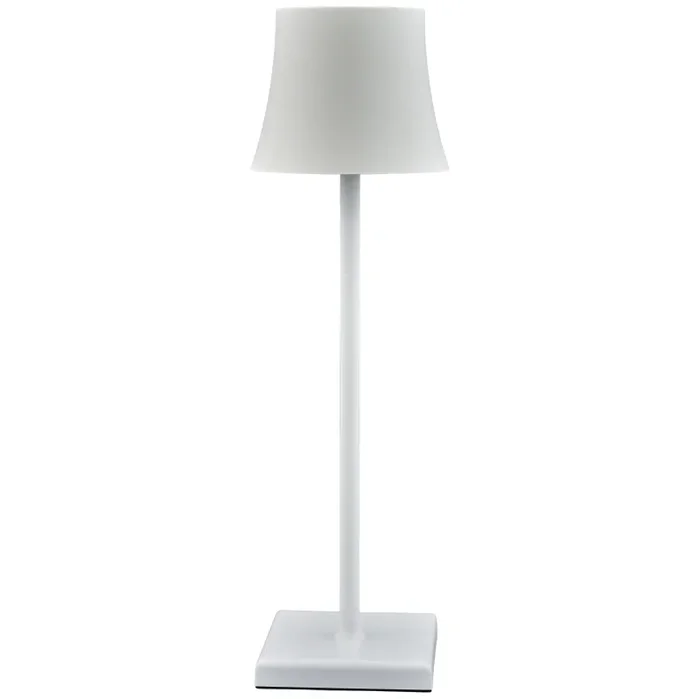 L’Arcolaio Lampada Touch Flared Pro H 38 Cm 10 x 10 Cm Bianco Fornitura