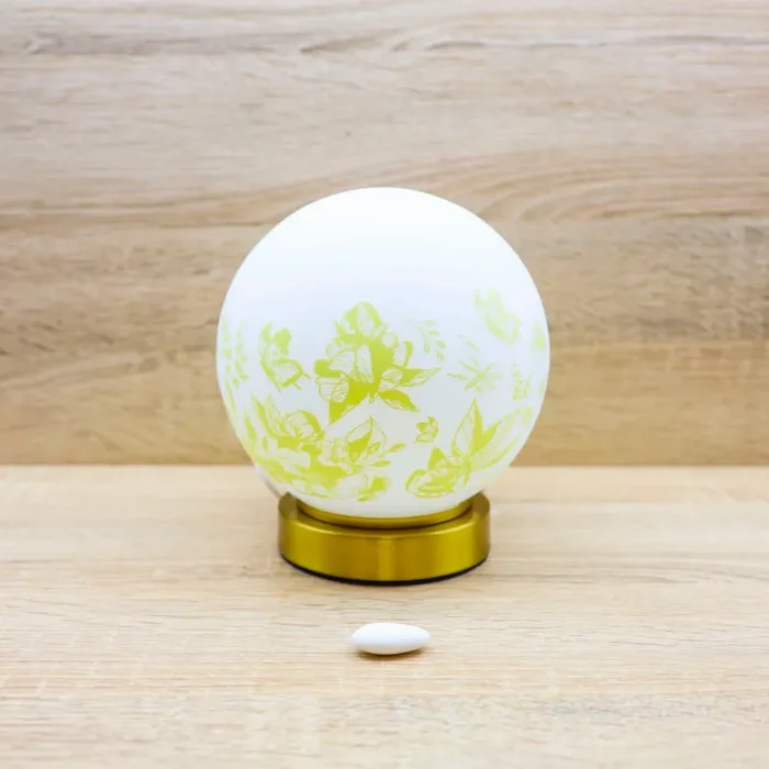 Lampada Floreale Verde “Linea Flora” Madrhélen