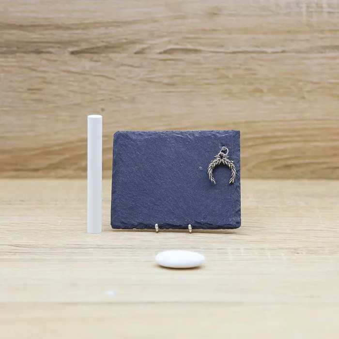 Lavagna con Ciondolo Corona Alloro Laurea Tabor