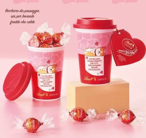 Lindt Bicchiere Corgi con Boules al Latte 112 Gr - immagine 3