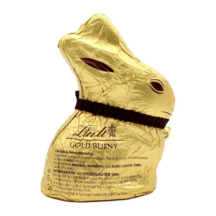 Lindt Coniglietto Bunny Cioccolato Fondente 50 Gr 1 Pz - immagine 3