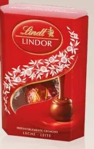 Lindt Mini Cornet Lindor al Latte 37 Gr