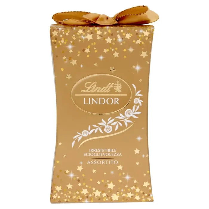 Lindt Regalino di Natale Cioccolato al Latte, Bianco e Extra Fondente 75 Gr Saldi