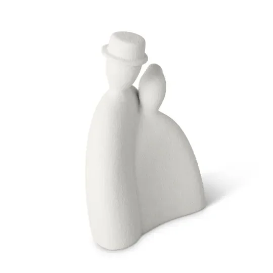 Lineasette Scultura Lui & Lei in Gres H15 cm