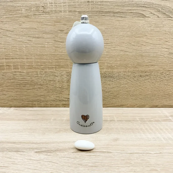 Macinasale Grigio Cuore Matto