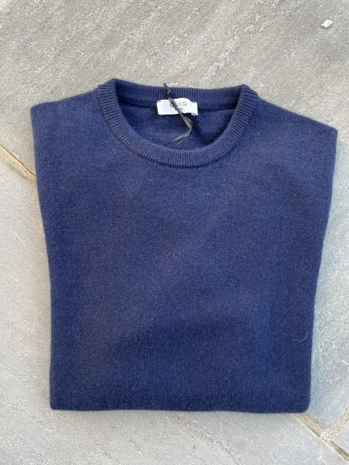 MAGLIONE GIROCOLLO 100% CASHMERE