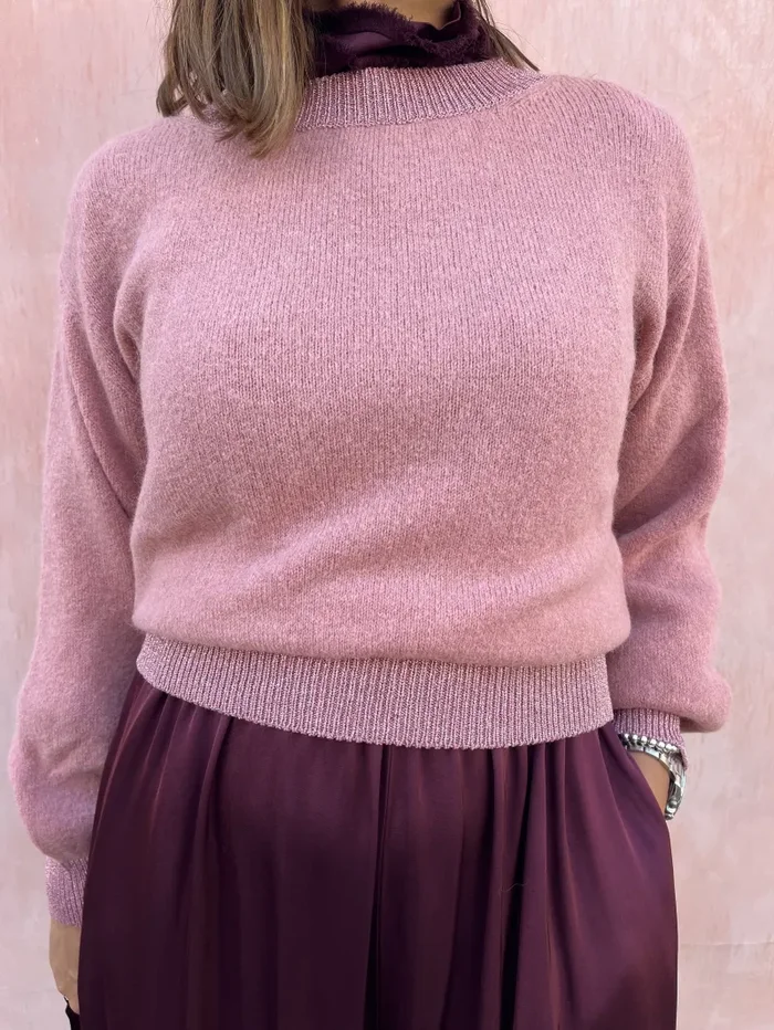MAGLIONE PROFILI LUREX