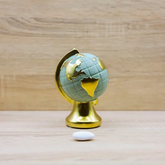 Mappamondo Verde “Linea Gold” Encantada