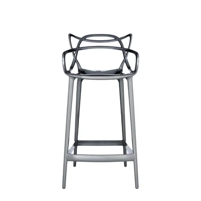 MASTERS STOOL H.65 TITANIO In saldo