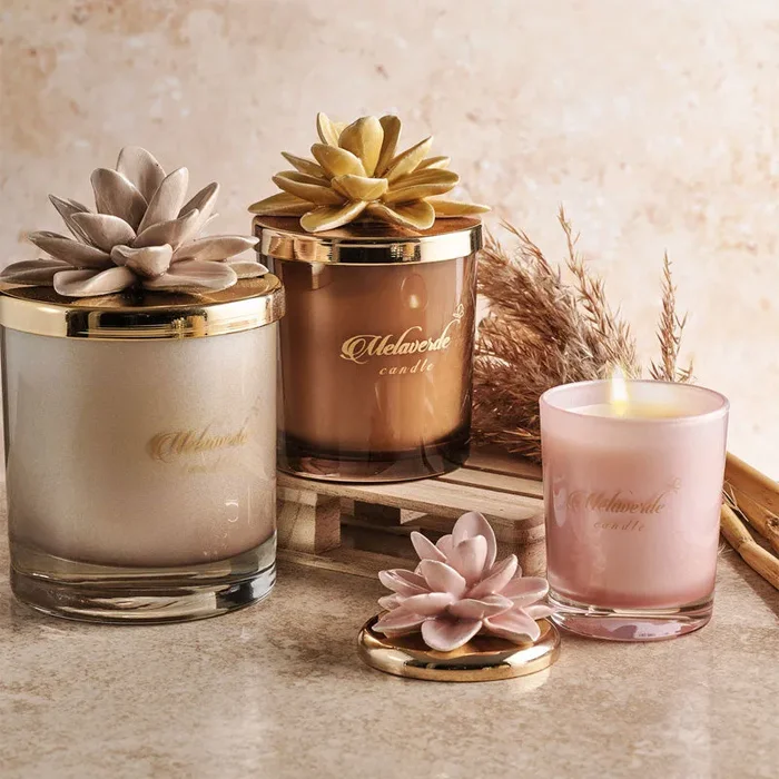 Melaverde Candela Piccola Dahlia Tortora 100 gr - immagine 3