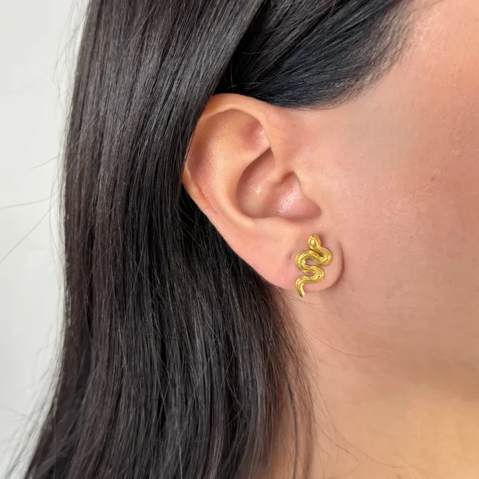 Orecchini Mini Snake Sconti