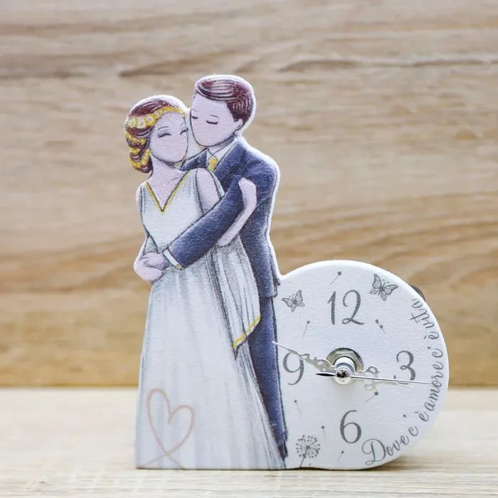 Orologio Coppia di Sposi “Amore” Linea Naomi Dolcicose - immagine 2