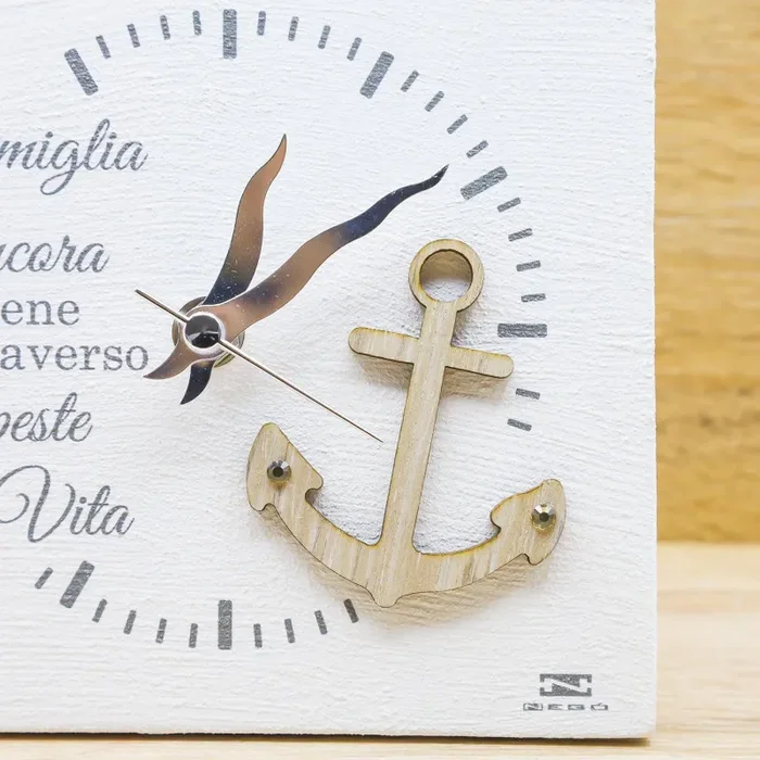 Orologio Grande “Famiglia” con Ancora Negó - immagine 3