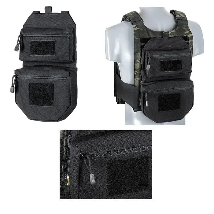 Pannello posteriore Assault Backpack con aggancio Molle Deluxe – Black