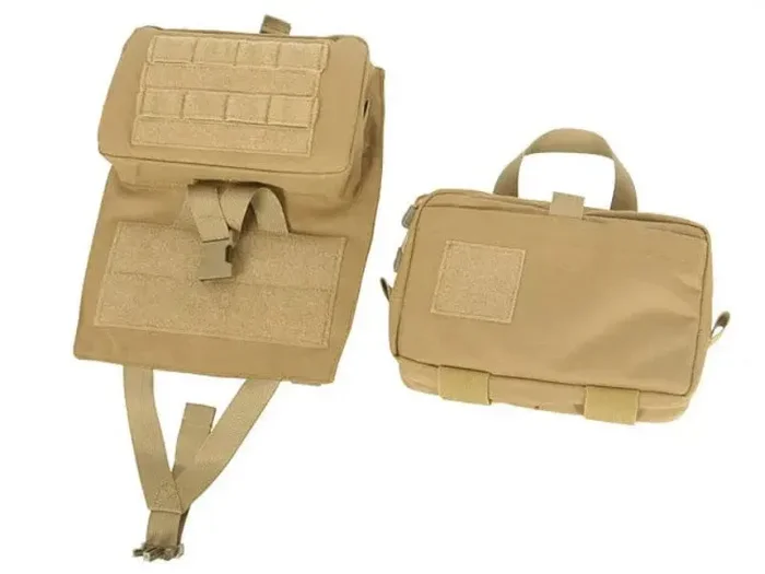 Pannello posteriore Backpack con aggancio Molle – Tan Saldi - immagine 3