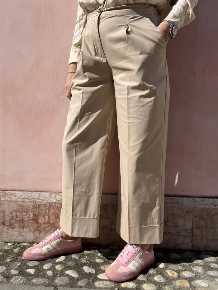 PANTALONE GAMBA LARGA