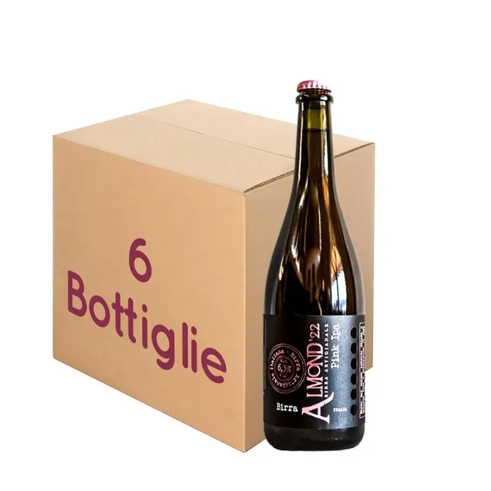 Pink IPA Almond 22 – IPA Con Pepe Rosa – BOTT. 75 Cl KIT 6