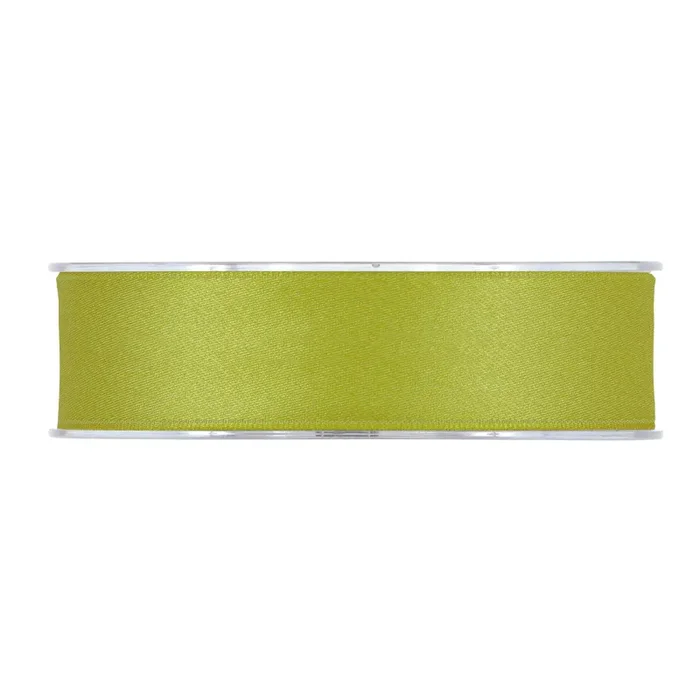 Piovaccari Nastro Matt Doppio Satin 25 Mm 15 Mt Olive Green