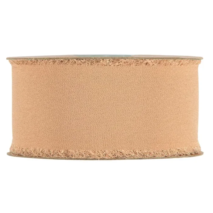 Piovaccari Nastro Organdy Ribbon H 50 Mm 10 Mt Caramel Vendita calda