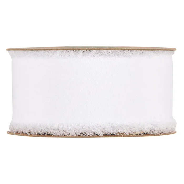 Piovaccari Nastro Organdy Ribbon H 50 Mm 10 Mt White In saldo