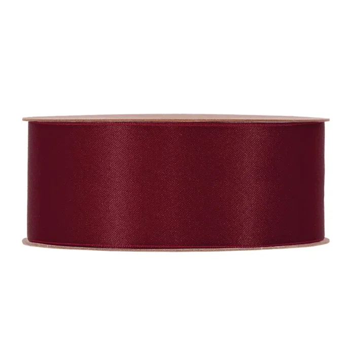 Piovaccari Nastro Recycled Pet Ribbon 25 Mm 20 Mt Bordeaux
