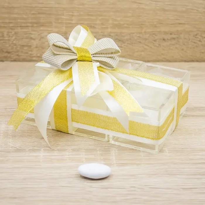 Portaconfetti Oro 30 Confetti