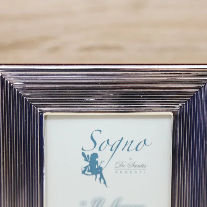 Portafoto Argento con Linee De Santis Argenti - immagine 3