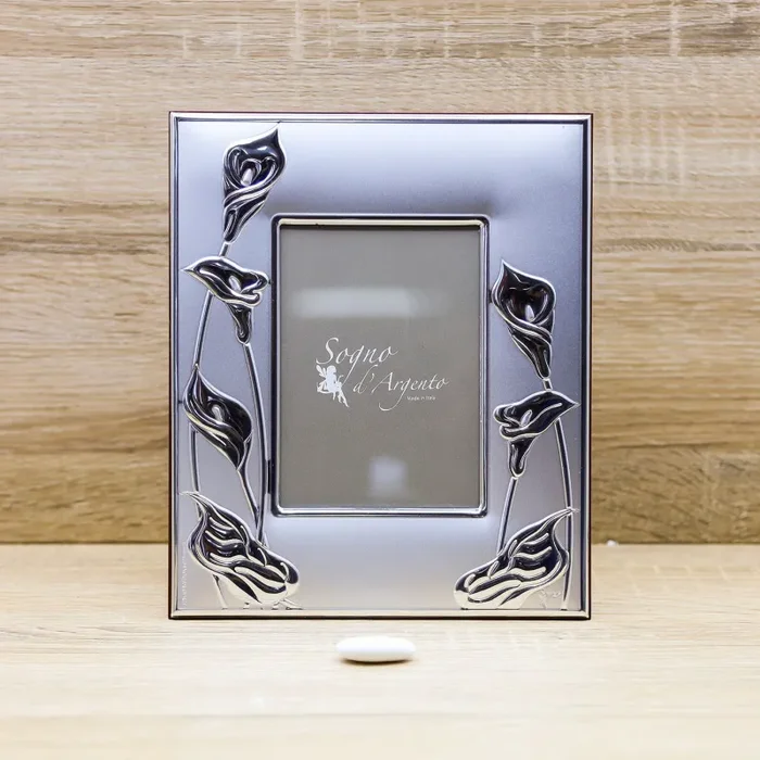 Portafoto Argento con Tulipani De Santis Argenti Online