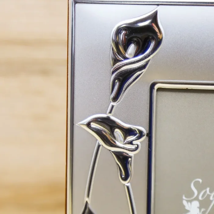 Portafoto Argento con Tulipani De Santis Argenti Online - immagine 3