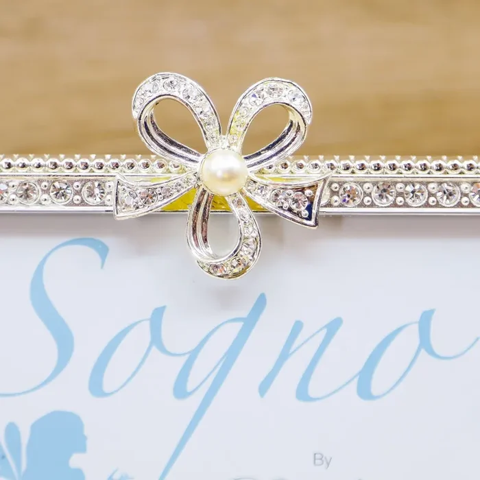 Portafoto con Fiocco De Santis Argenti - immagine 3