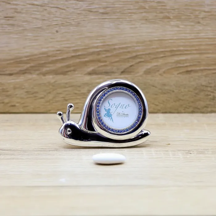 Portafoto Lumaca Celeste De Santis Argenti Vendita online