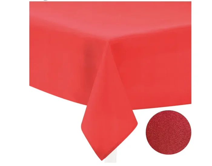 Preziosa Home Tovaglia Natale Jacquard Ass. 140 x 240 Cm con Lurex No Stiro 1 Pz