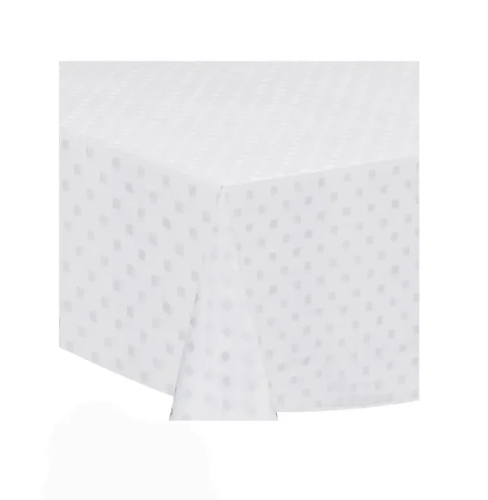 Preziosa Home Tovaglia Tinto Filo Damina Ass. Natale 180 x 350 Cm Cotone 1 Pz